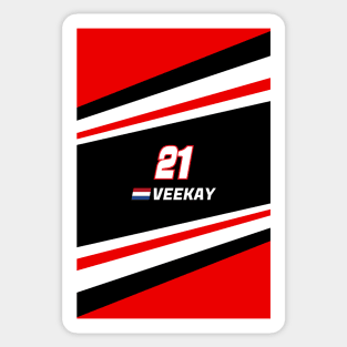 IndyCar 2022 - #21 VeeKay Sticker